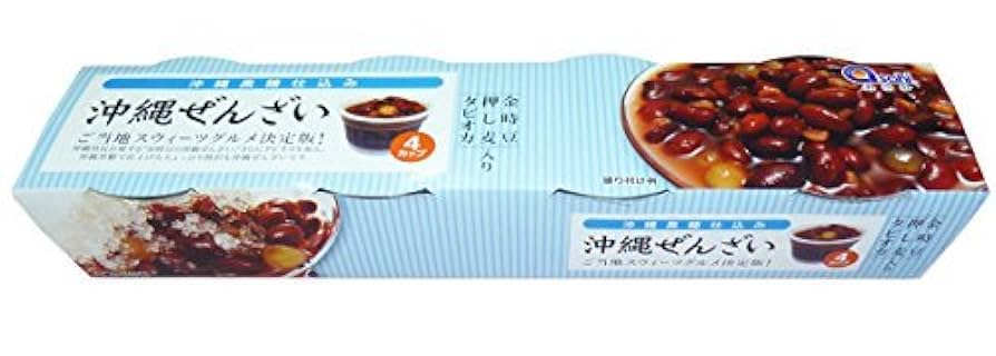 Amazon | 沖縄黒糖ぜんざい 360g(90g×4カップ)×4個 MGあさひ